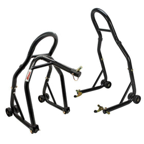 Extreme Max front cradle overview showing secure fork support and easy access