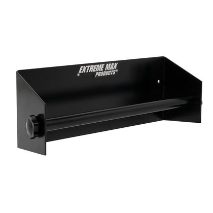 Extreme Max front view showing black wall-mount holder and easy access benefit