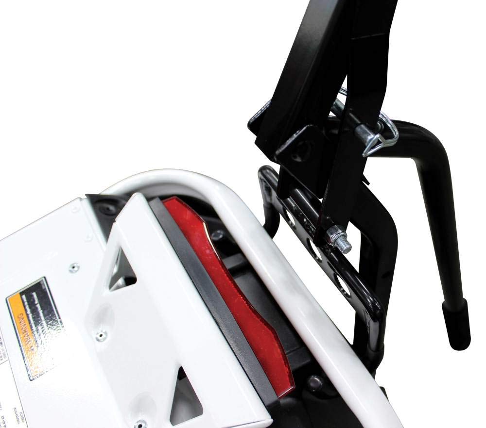 Extreme Max height adjustment measured at 33 inches for clearance benefit