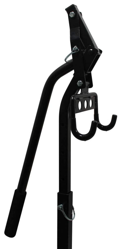 Extreme Max lifted track in storage reduces suspension load and freeze
