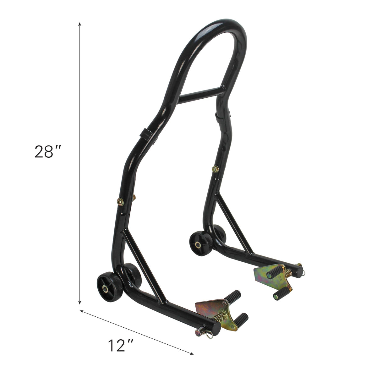 Extreme Max padded cradles closeup protecting forks from scratches and damage