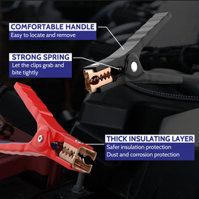 ExtreSpo clamp close-up with serrated teeth demonstrating secure grip and reliable conductivity