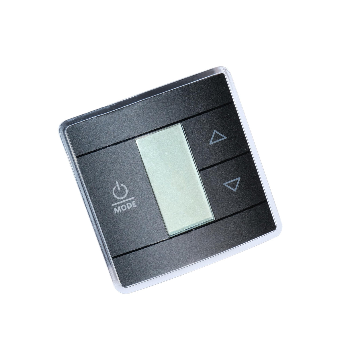exuberant thermostat slim side profile saving RV wall space and neat fit benefit