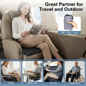 EXUIKO Sonndur lifestyle office use on a chair improving seated comfort
