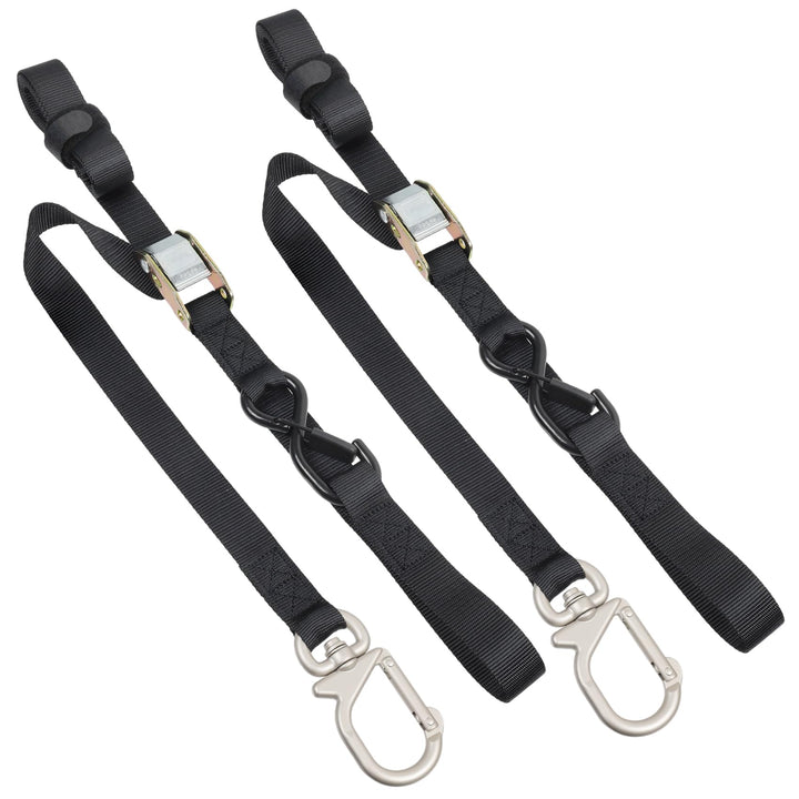 EXVITAL front packaging showing straps and included hardware for secure transport