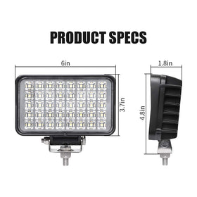 EXZEIT side profile highlighting stainless steel bracket for secure mounting