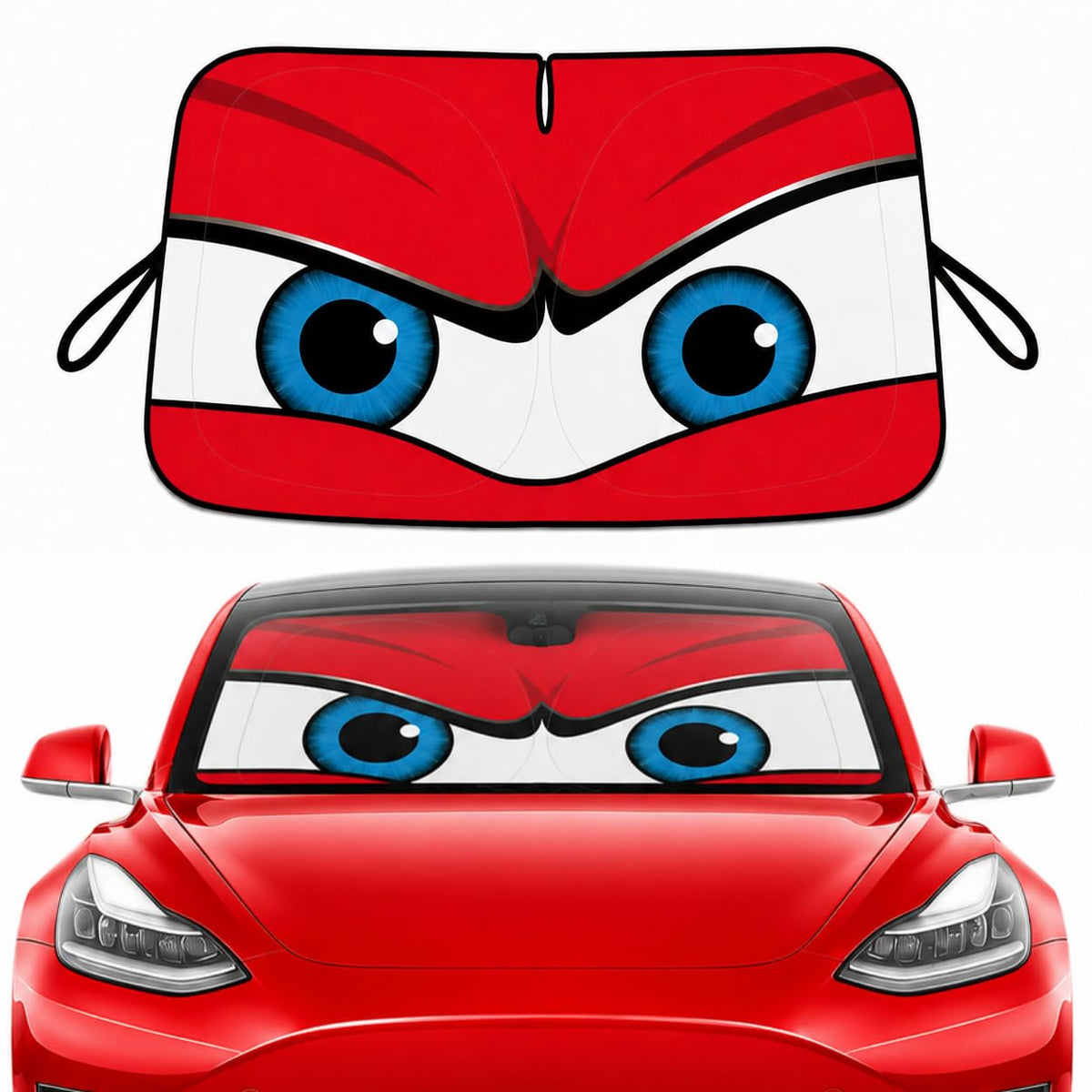 eygeufg front packaging showing shade and benefit of full windshield coverage