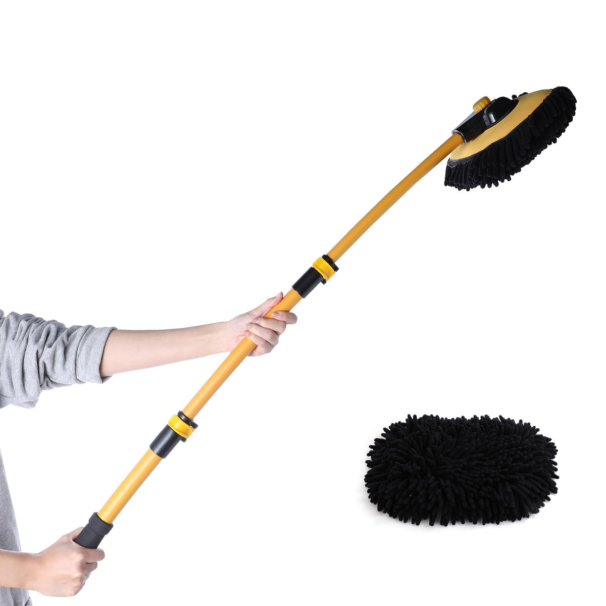 Eyliden front view packaging showing included brush mop and accessories for quick identification