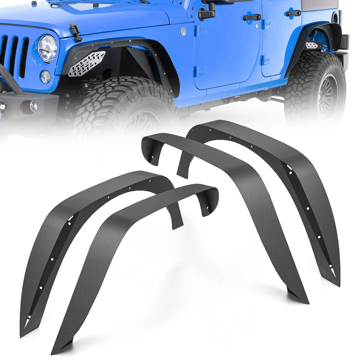 EYOUHZ left front flare close view showing durable protection