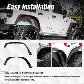 EYOUHZ installed on Jeep side profile enhancing rugged appearance