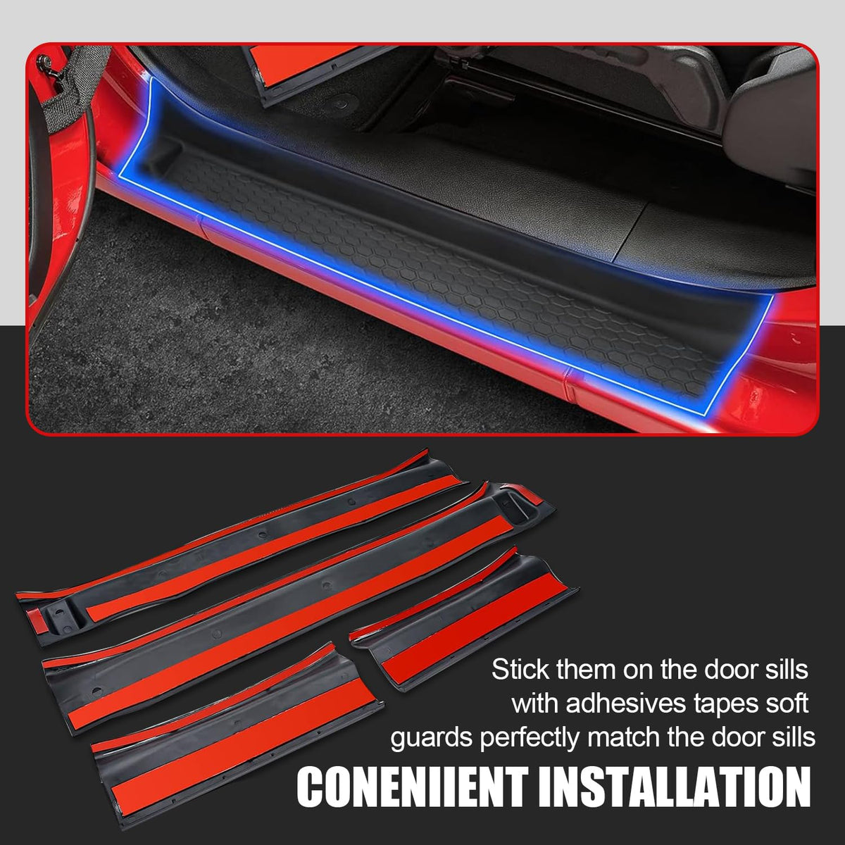 Eytool rear sill coverage on Jeep demonstrating full protection benefit