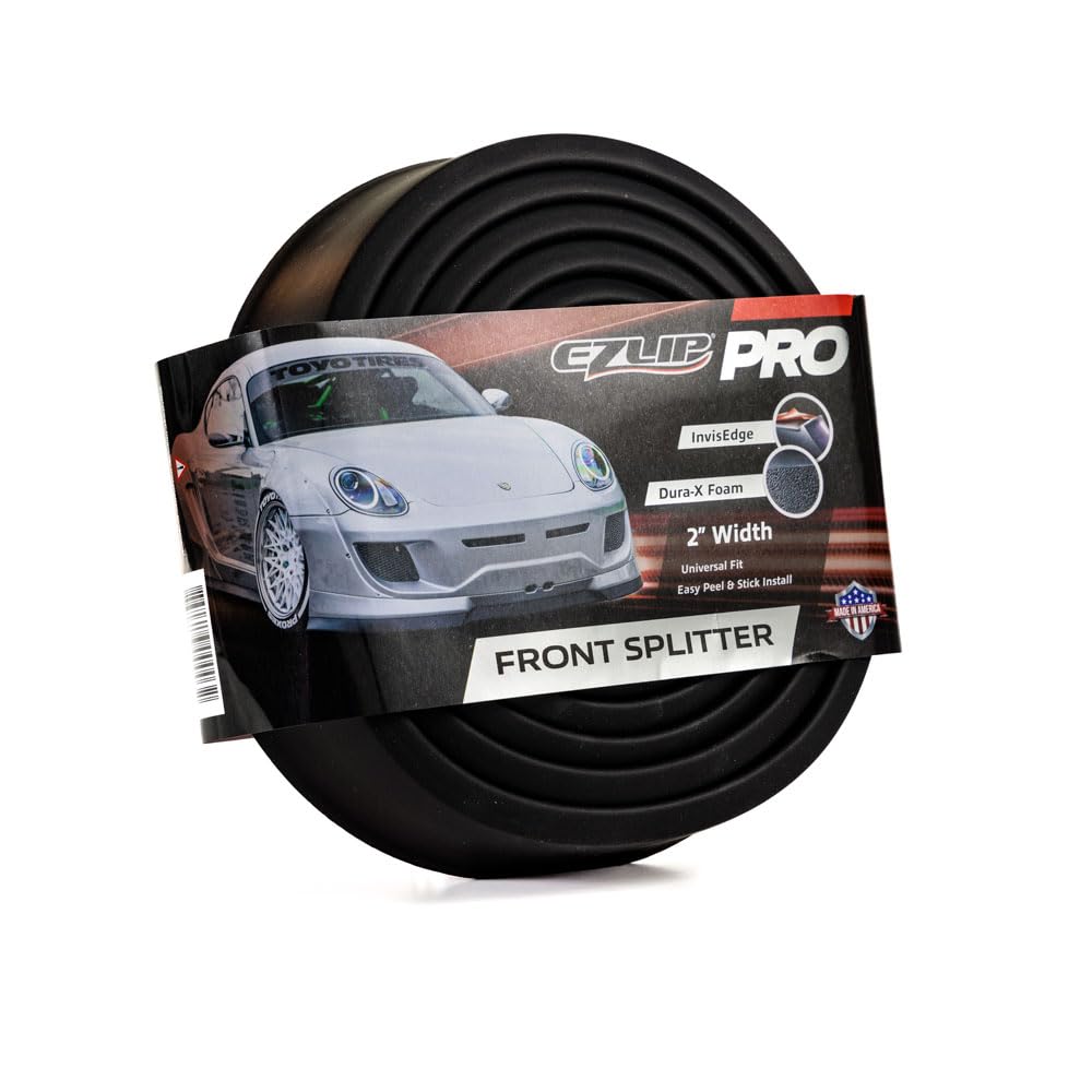 EZ Lip front view on bumper showing sporty protection and cleaner look