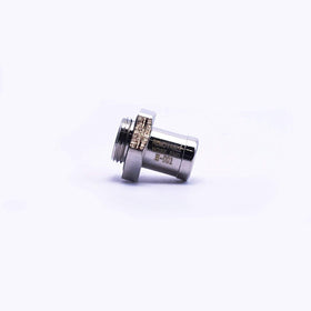 EZ Oil Drain Valve installed under an engine showing neat, directed oil flow into a pan