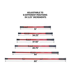 EZRED prop fully extended demonstrating reach and versatility