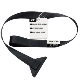 EZ-Xtend front view of 29-inch strap showing durable webbing and loop benefit