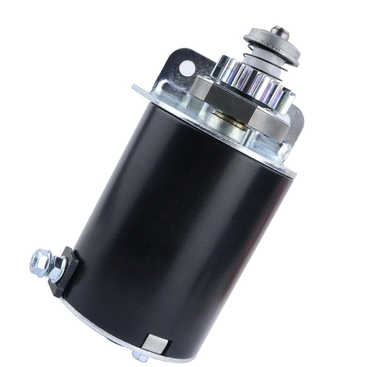 Ezamintaly starter side view showing mounting pattern for easy replacement