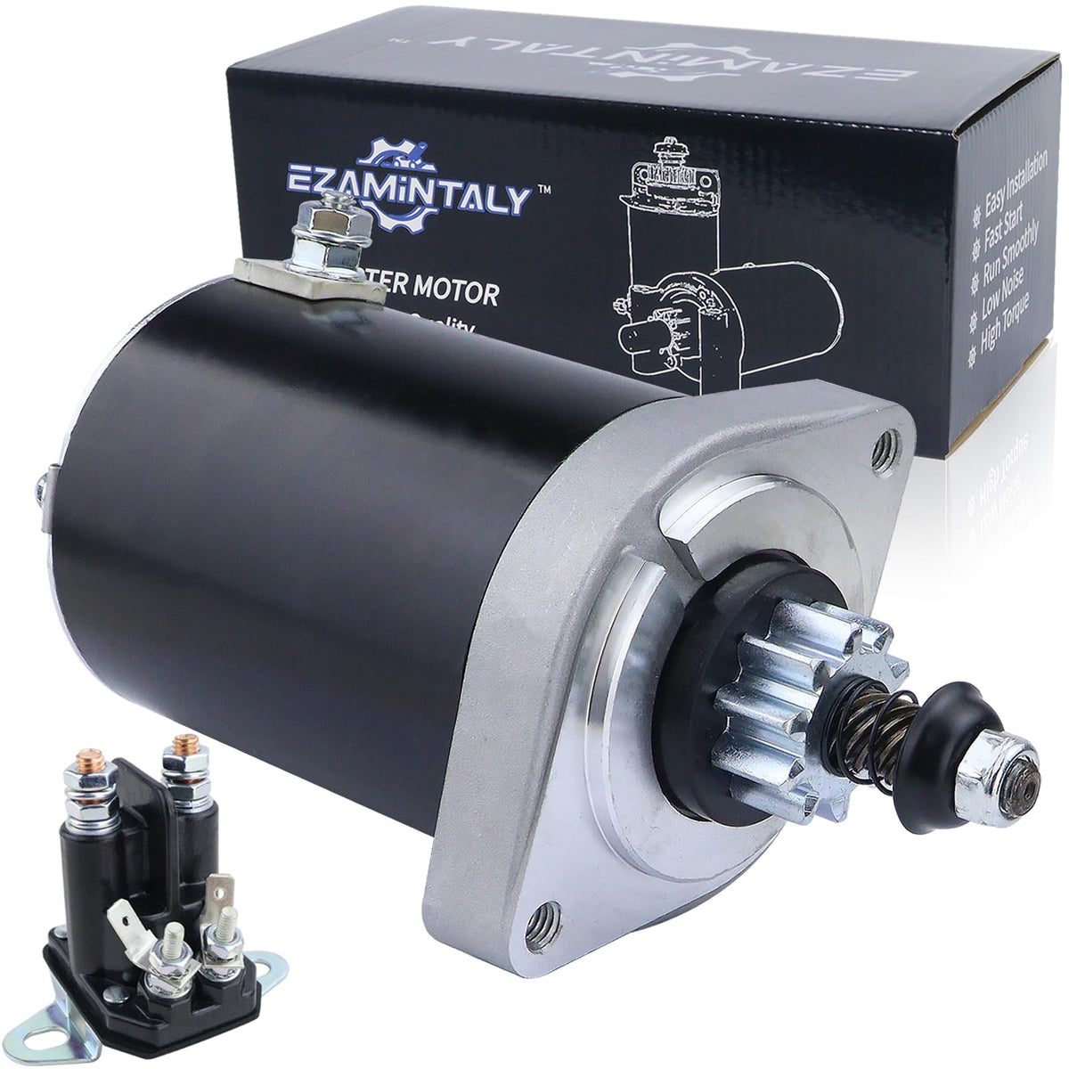 Ezamintaly starter front assembly showing robust housing and reliable performance