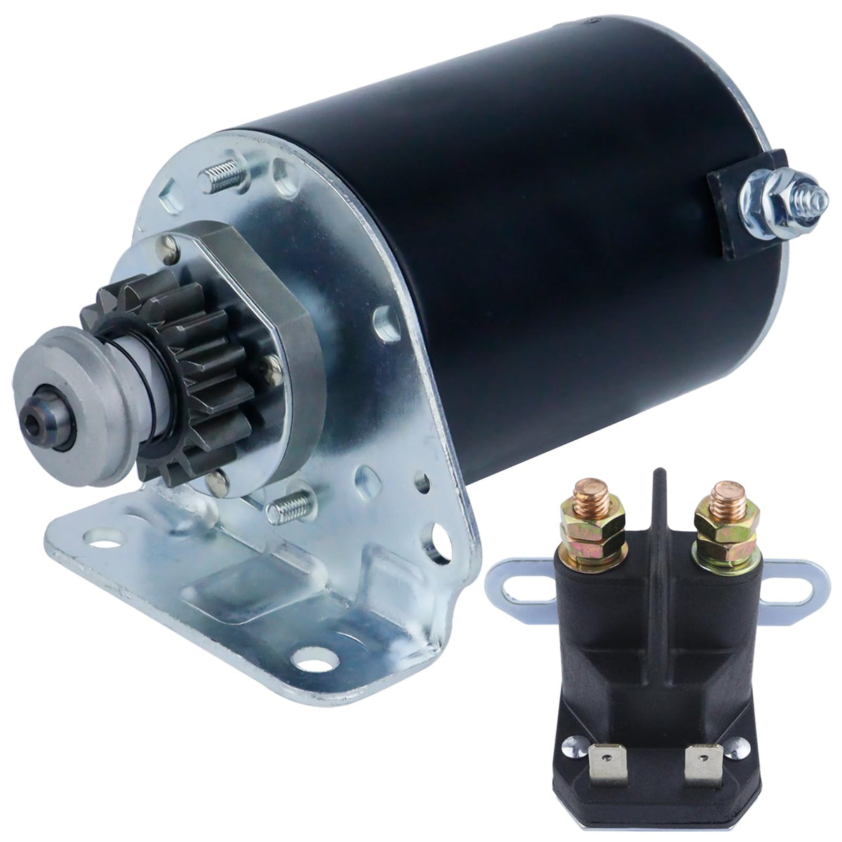 Ezamintaly starter front view showing motor and housing for reliable starts