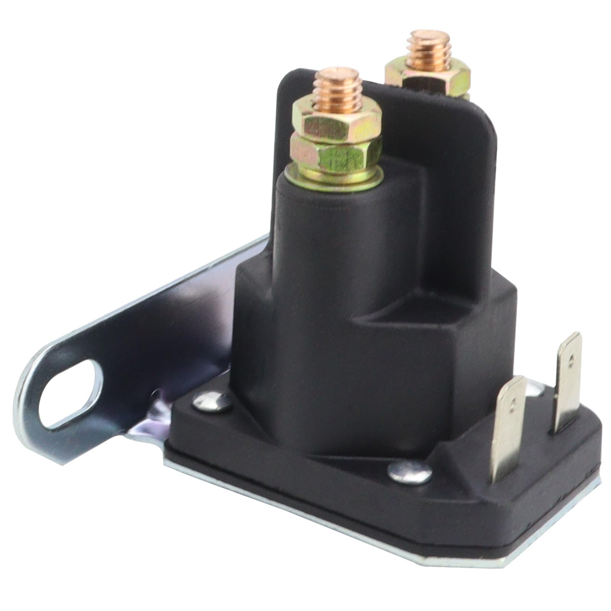 Ezamintaly starter installed on John Deere mower illustrating proper fit