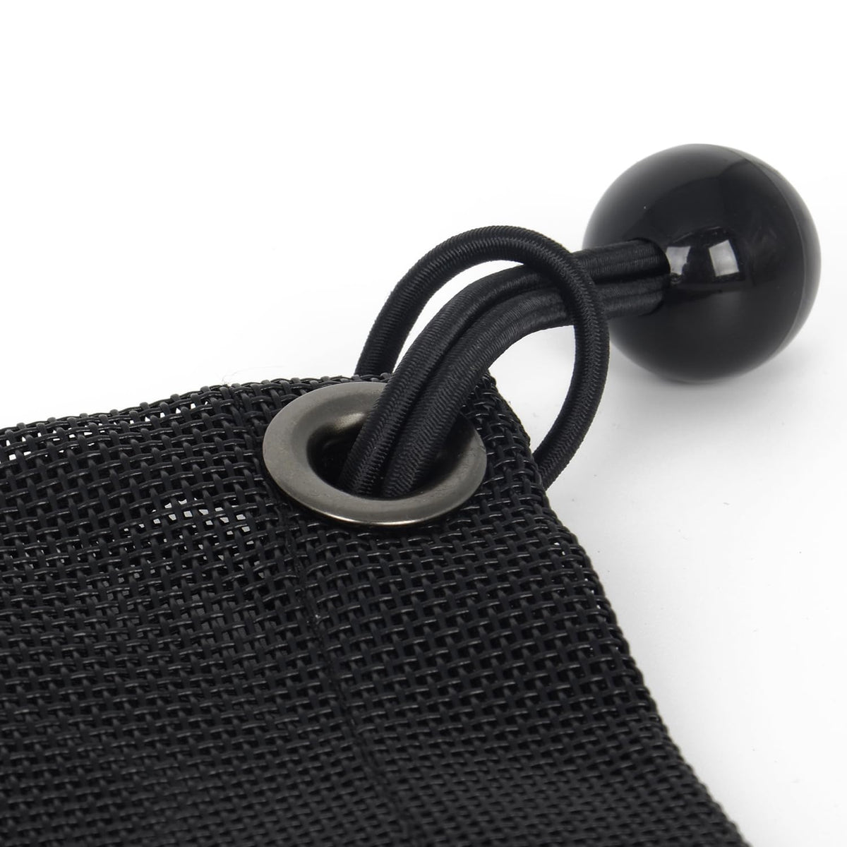 EZAPEX close-up PVC mesh texture demonstrating durability and airflow