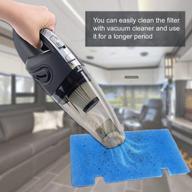 ezatrading installed in Dometic air grille demonstrating quick tool-free swap