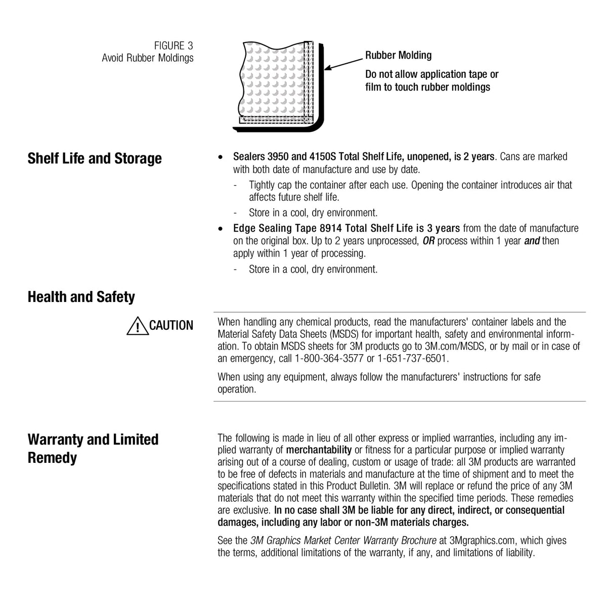Packaged EZAUTO WRAP 3M 8914ES label showing 1/2" x 150ft specifications
