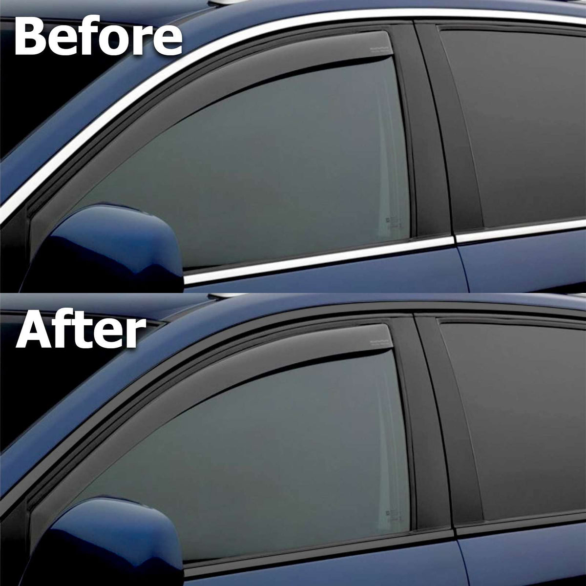EZAUTO WRAP edge sealer and label detail showing recommended protection benefit