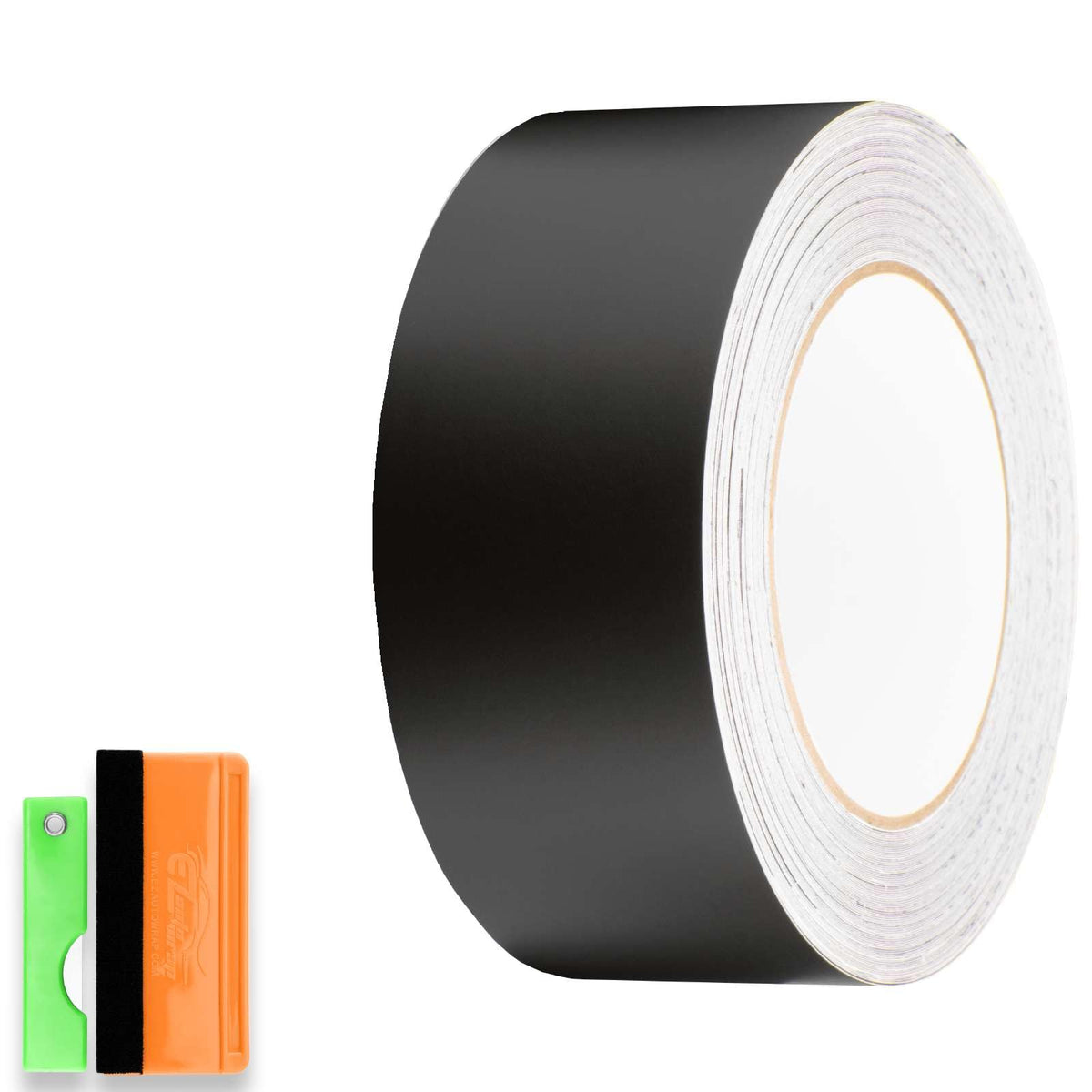 EZAUTO WRAP front packaging showing matte black roll and benefits
