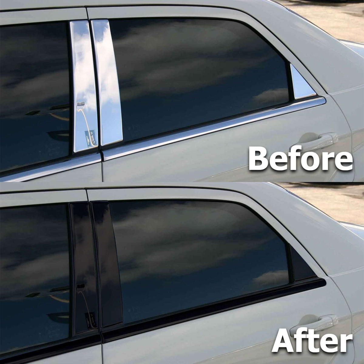 EZAUTO WRAP conforming at a corner with heat for seamless fit benefit
