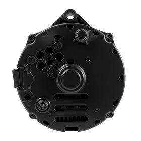 Ezexpreze alternator installed under a Chevy hood demonstrating real-world use
