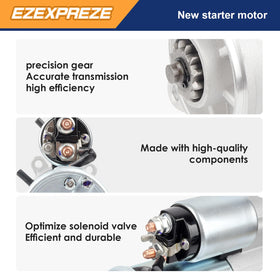 EZEXPREZE starter next to ruler showing scale for fitment confirmation