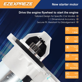 EZEXPREZE gear teeth closeup displaying the 10-tooth pinion for correct engagement