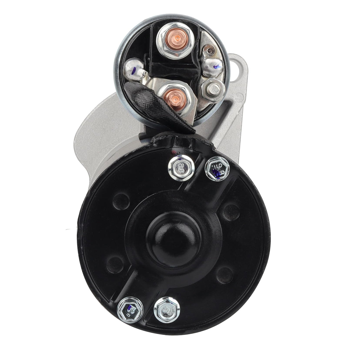 EZEXPREZE starter label with OE numbers helping confirm vehicle match