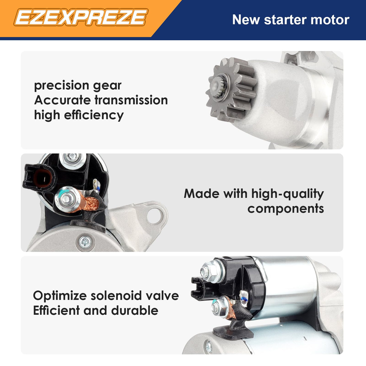 Ezexpreze starter label with specs for quick verification benefit