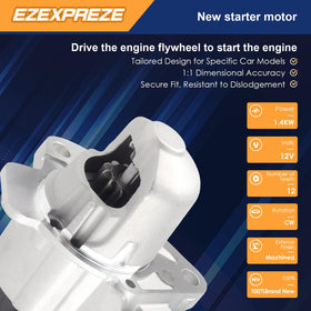E EZEXPREZE side mount flange image highlighting bolt pattern for exact fit
