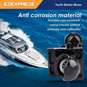 E EZEXPREZE starter side profile demonstrating compact casing for tight engine bays