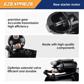 E EZEXPREZE starter wiring terminal close-up for secure electrical connection benefit