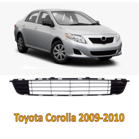EzMech grille on Corolla in street setting showing improved front-end look benefit