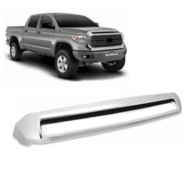 EzMech front view chrome hood scoop molding showing sleek accent and restored appearance