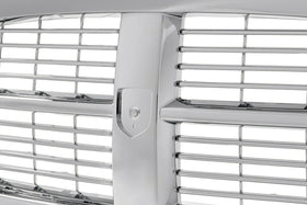 EzMech grille installed on Dodge Ram illustrating refreshed truck front aesthetics
