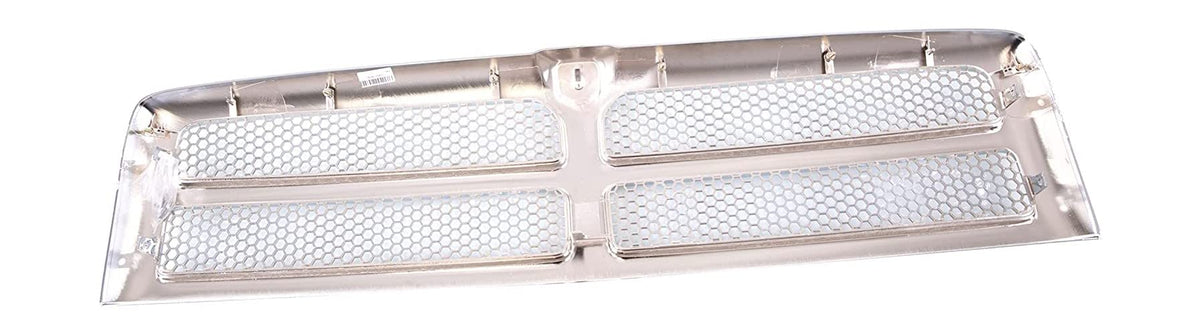 EzMech grille on truck in driveway illustrating restored style and curb appeal