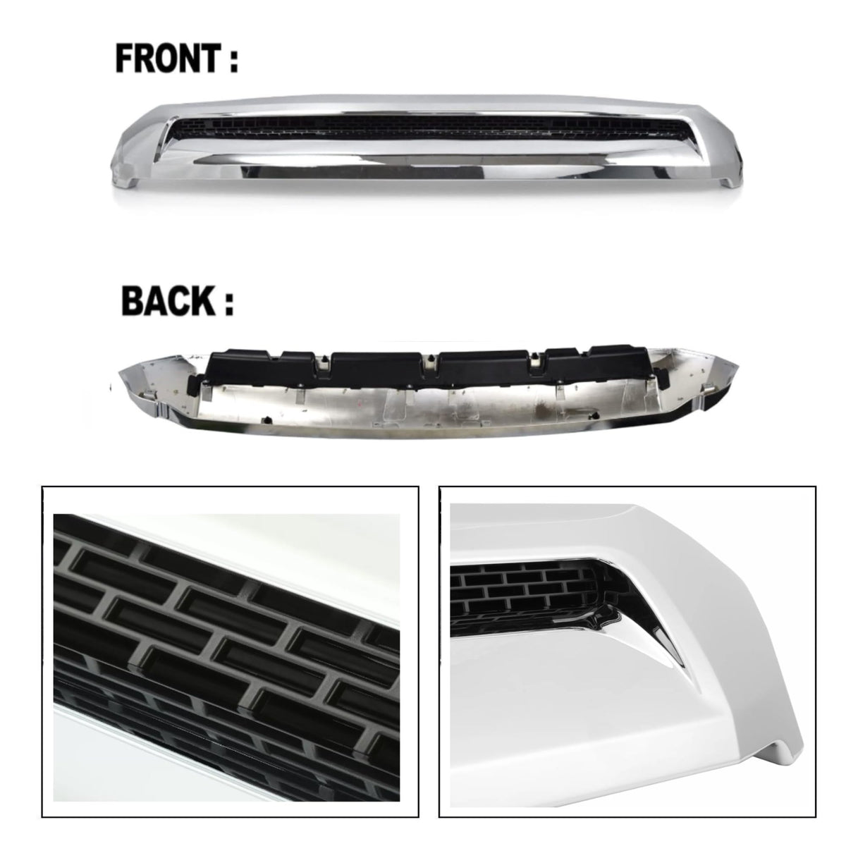 EzMech side profile mounted on Tundra demonstrating fit and enhanced front-end look