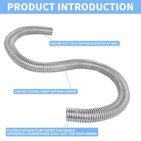 EZPROIT installed on an engine illustrating custom routing and reliable coolant flow