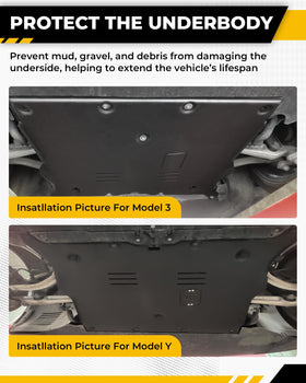 EZREXPM lifestyle shot on road illustrating underbody protection in use