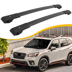 EZREXPM front view on Subaru Forester showing secure cargo capability