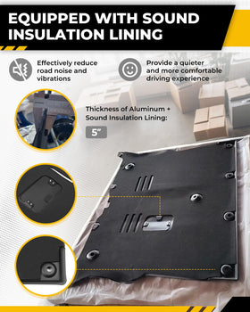 EZREXPM side profile highlighting 2.5mm thickness for durable protection