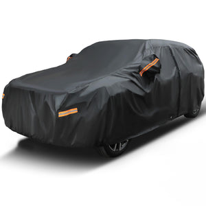 EzyShade SUV Car Cover Waterproof All-Weather — Black S3, Tailored Fit & UV-Resistant
