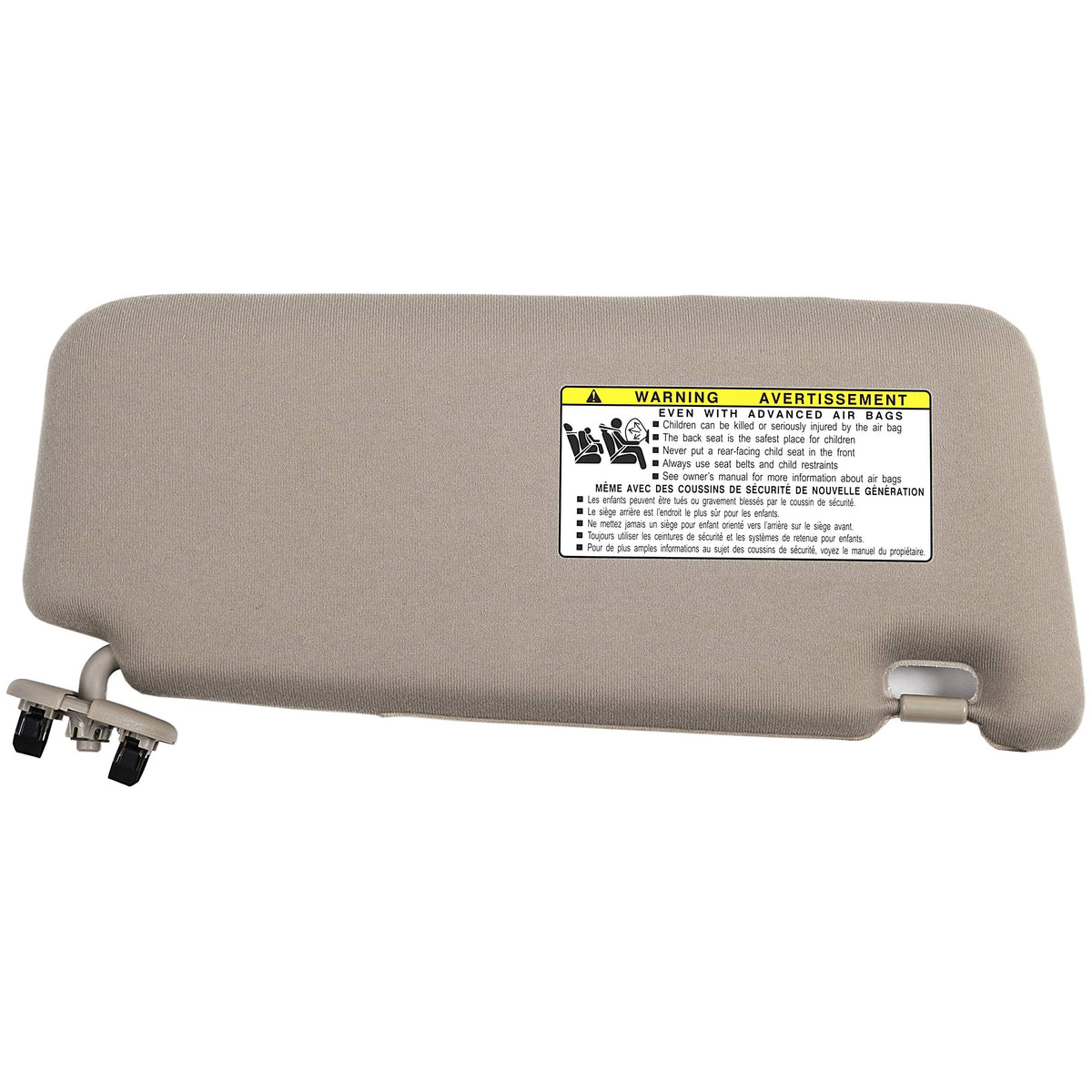 Ezzy Auto visor installed in Toyota Camry demonstrating proper fit and shade