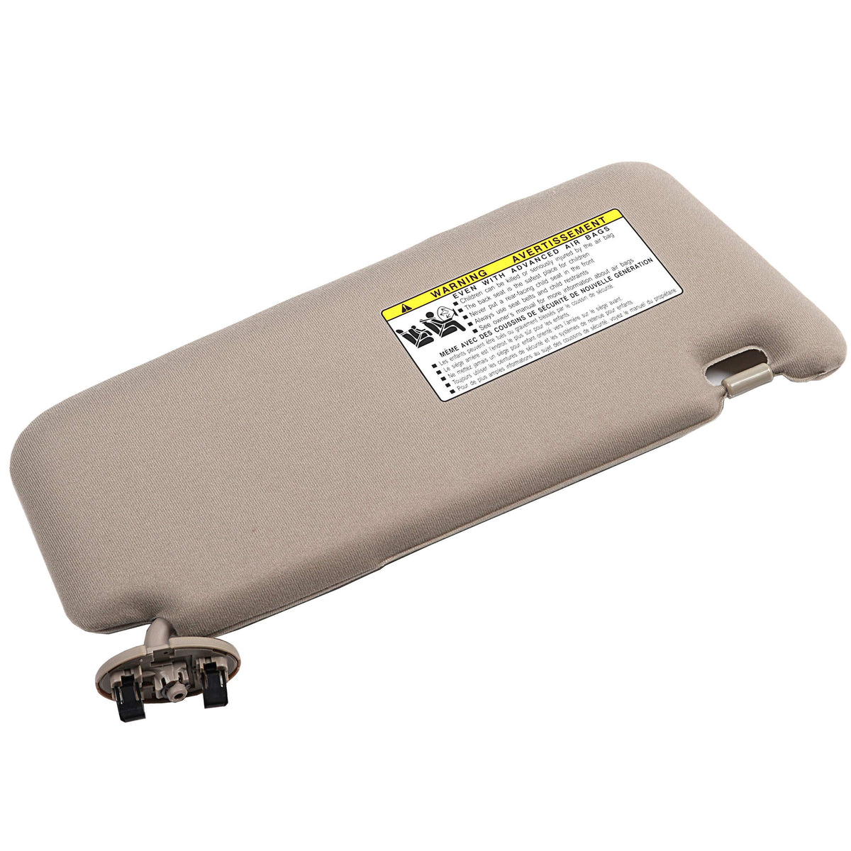 Ezzy Auto visor next to ruler showing dimensions and exact OEM-style scale