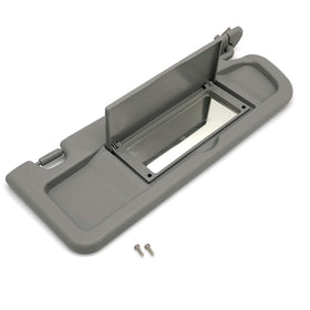 Ezzy Auto visor close-up of built-in mirror for passenger convenience